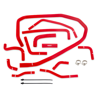 Mishimoto 2015 Subaru WRX Red Silicone Radiator Coolant Ancillary Hose Kit - Part MMHOSE-WRX-15ANCRD