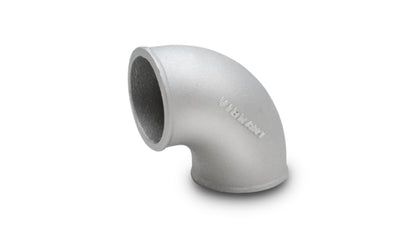 Vibrant 2-inch O.D. Cast Aluminum 90-Degree Tight Radius Elbow - Part Number 2872