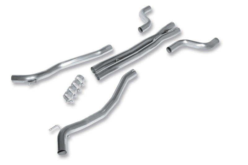 Borla 60512 2.5-inch X-Pipe with Mid-Pipes for 2010-2015 Chevrolet Camaro SS 6.2L V8