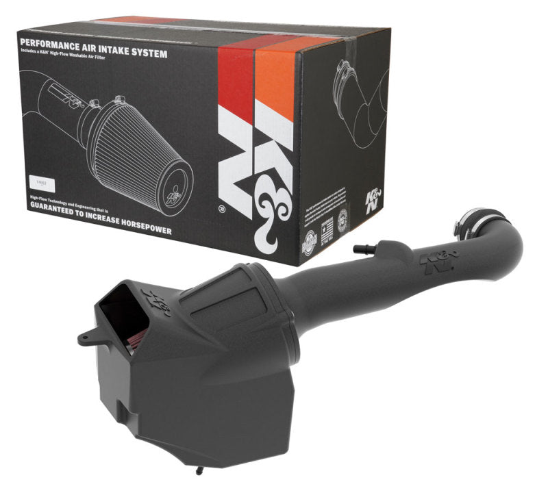 K&N Engineering 57-1576 Cold Air Intake System for 2018-2019 Jeep Wrangler with 3.6L V6
