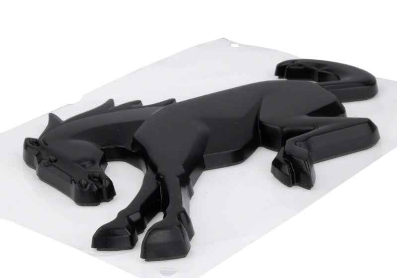 Ford Racing Bronco Rear Emblem - Matte Black