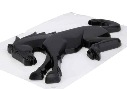 Ford Racing Bronco Rear Emblem - Matte Black