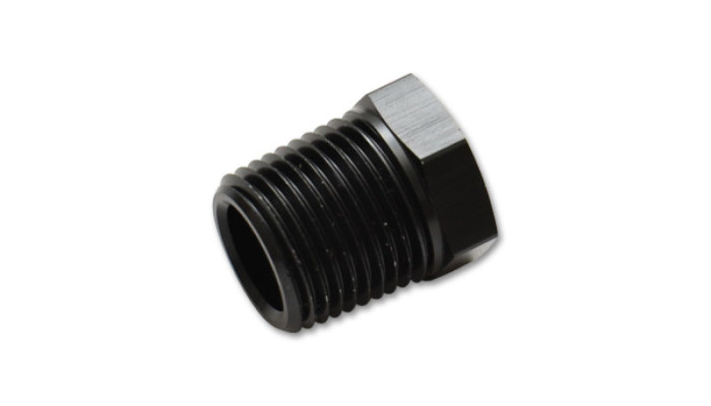 Vibrant 1/4-Inch NPT Hex Head Pipe Plugs – Aluminum Threaded Caps and Plugs for Automotive Applications