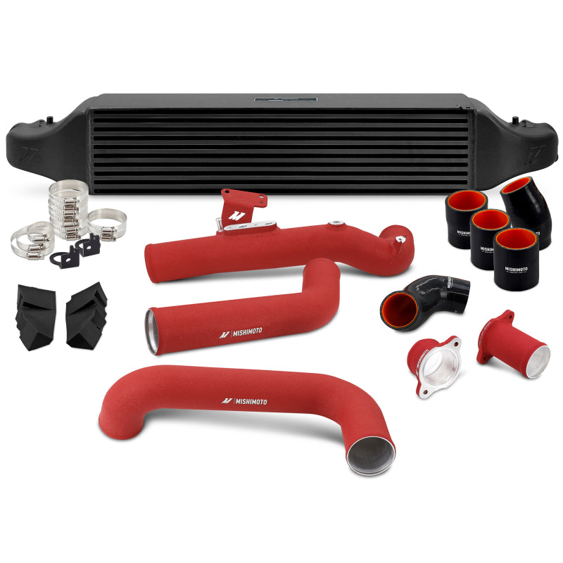 Mishimoto 2022+ Honda Civic 1.5T Intercooler Kit with Black Core and Red Piping