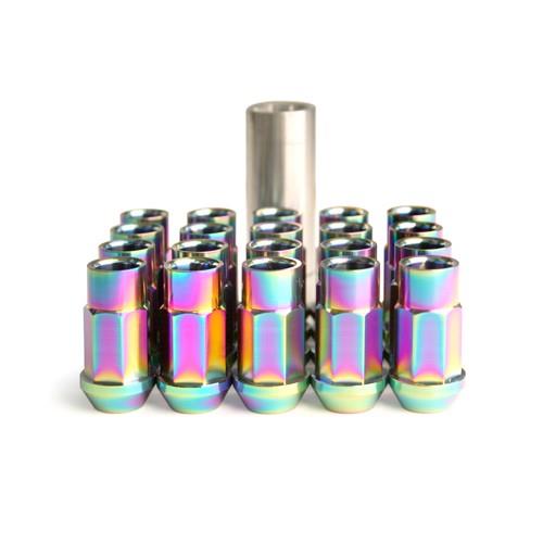 BLOX Racing 7-Sided Forged Titanium Lug Nut 12x1.25 - Single Piece