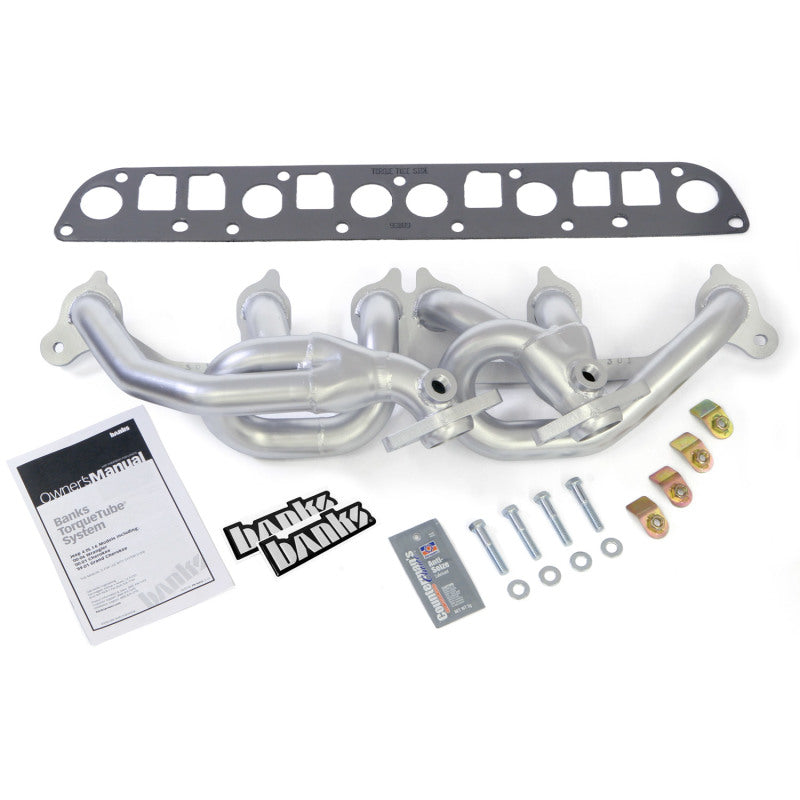 Banks Power TorqueTube System for Jeep 4.0L – Replaces Stock Exhaust Manifold with Heavy-Duty 400 Stainless Steel