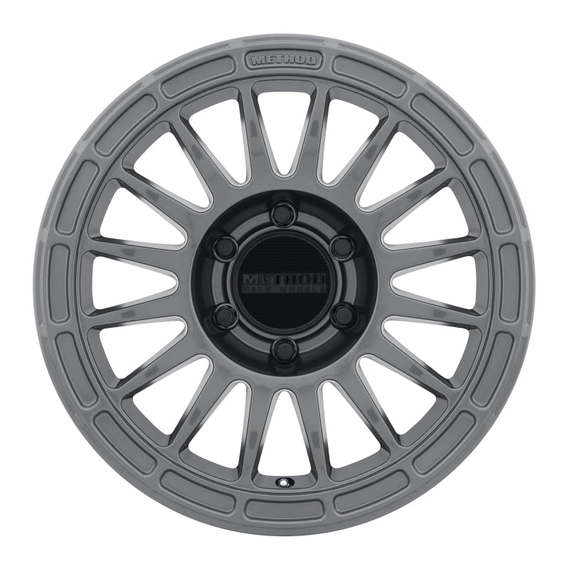 Method MR314 17x8.5 Inch Titanium Wheel with 6x5.5 Bolt Pattern and 0mm Offset