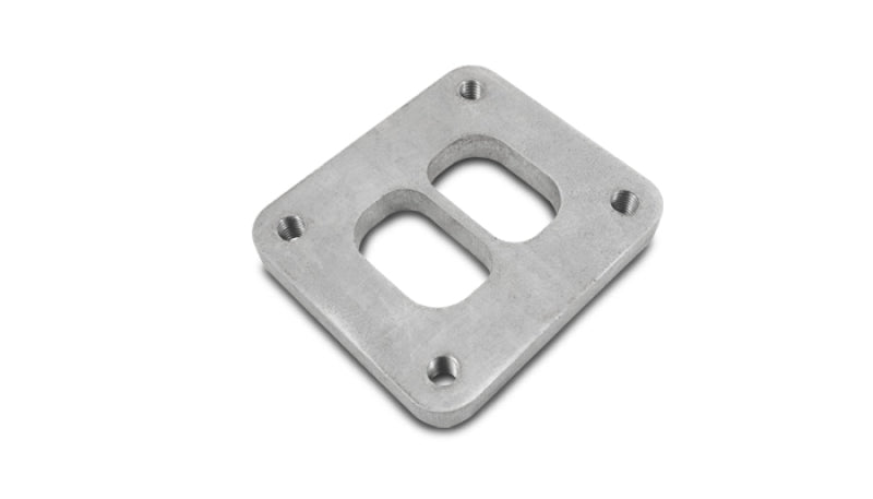 Vibrant Divided Turbo Inlet Flange for Borg Warner S-Series T4 - 304 Stainless Steel