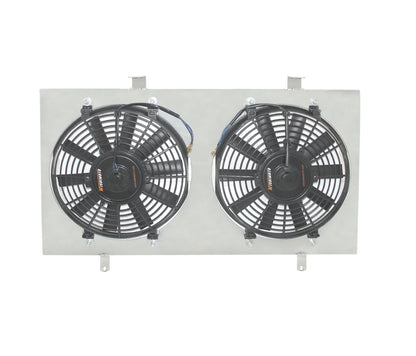 Mishimoto Nissan 240SX S13 Aluminum Fan Shroud Kit with Dual 10-Inch Electric Fans