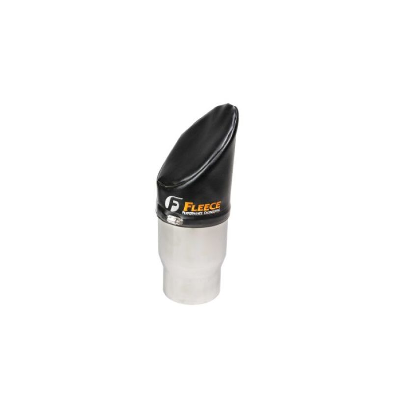 Fleece Performance 7-inch 45 Degree Hood Stack Cover for Automotive Applications