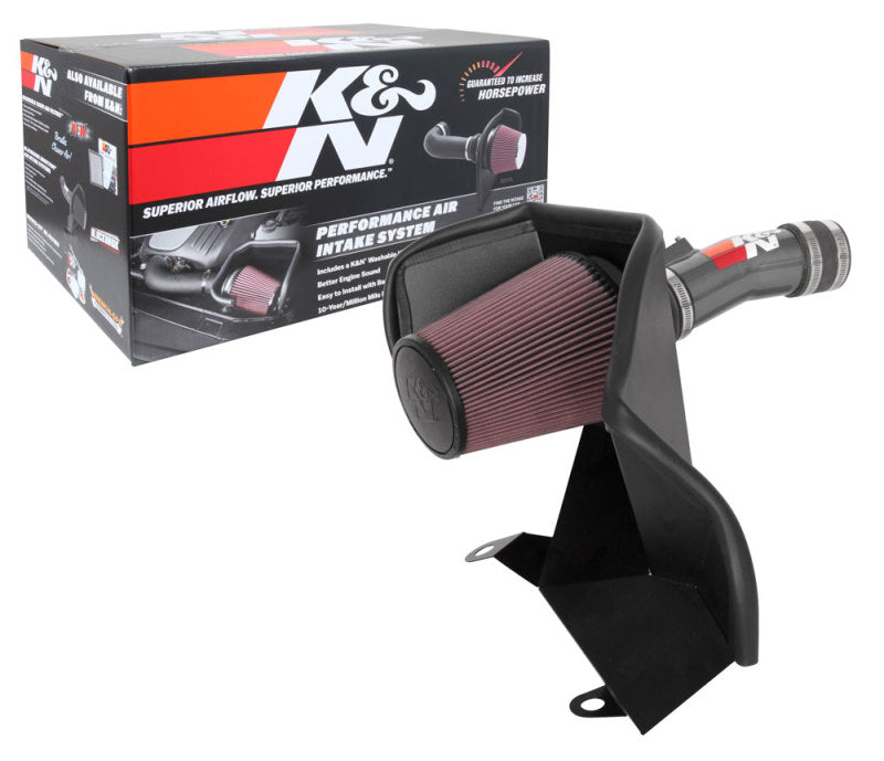 K&N Engineering 77-3111KC Performance Cold Air Intake Kit for 2019-2020 Chevy Blazer and GMC Acadia