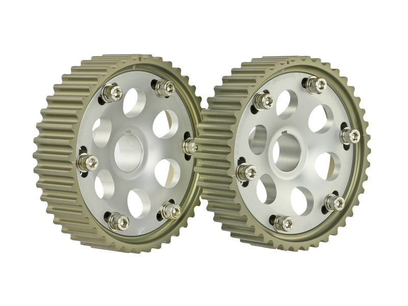 Skunk2 Racing Pro-Series Honda Prelude H22A Adjustable Cam Gears - Titanium Color