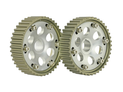 Skunk2 Racing Pro-Series Honda Prelude H22A Adjustable Cam Gears - Titanium Color