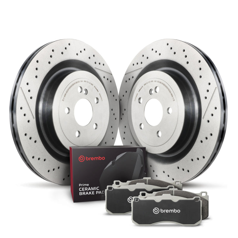 Brembo OE Rear Disc Brake Kit for 2014-2015 Mercedes-Benz C63 AMG