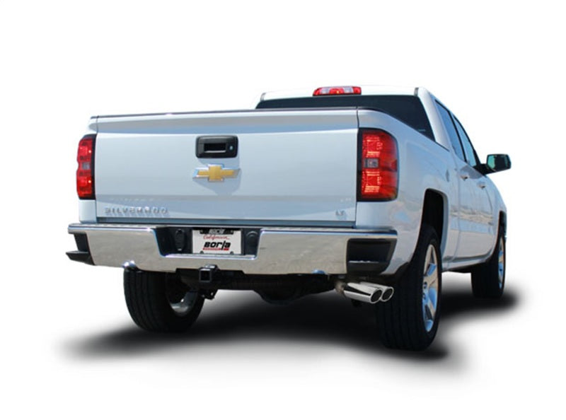 Borla S-Type Dual Cat-Back Exhaust System for 2014-2018 Chevrolet Silverado 1500 & GMC Sierra 1500 with 6.2L V8 - Part #140576