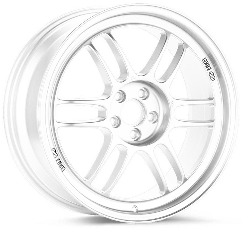 Enkei RPF1 17x9 Inch White Wheel with 5x114.3 Bolt Pattern and +22mm Offset