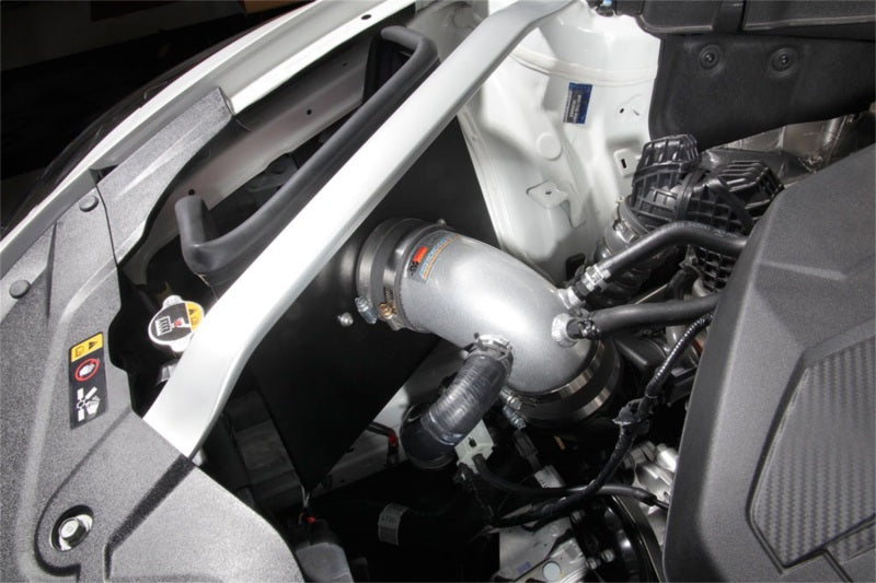 K&N Engineering Part 69-5320TS Silver Typhoon Short Ram Intake for Kia Stinger and Genesis G70