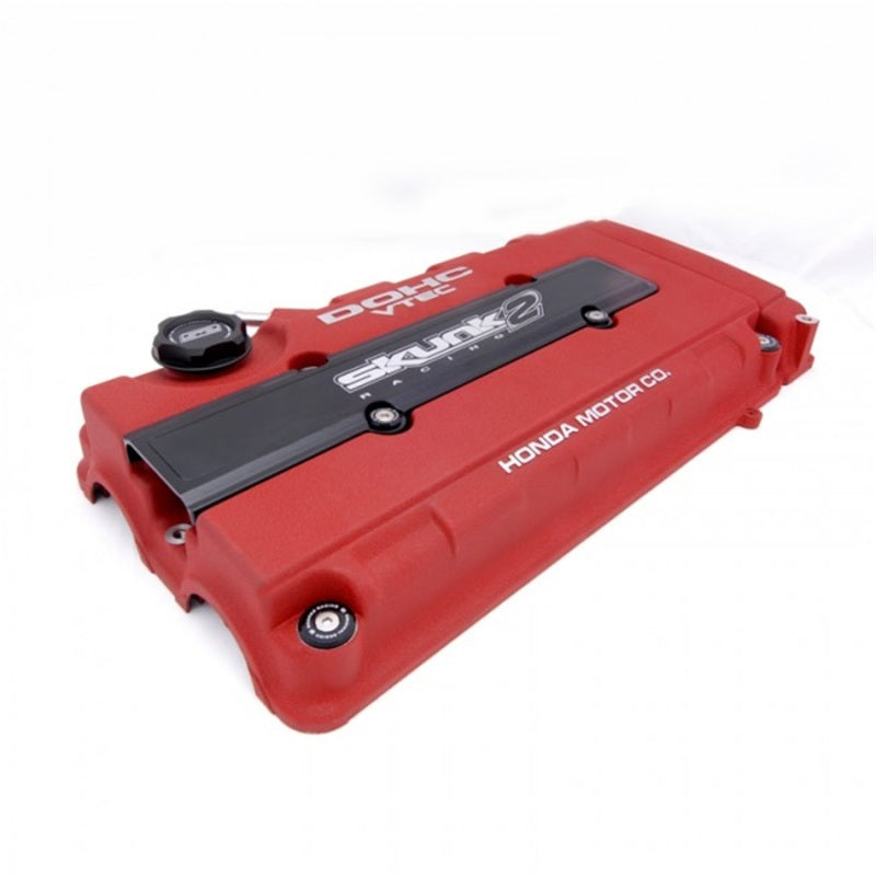 Skunk2 Racing B-Series VTEC Low-Profile Valve Cover Hardware Kit for Honda/Acura, Black Anodized - Part #649-05-0115