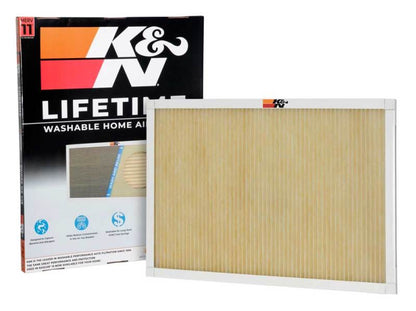 K&N Engineering HVAC Filter 20 x 24 x 1 – Reusable Pleated Synthetic Air Filter for Home, Office, and Business Applications