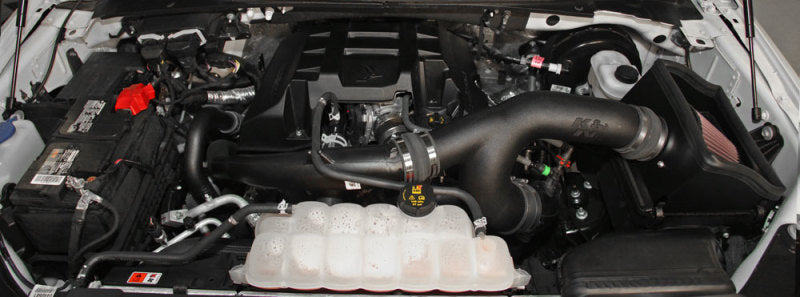 K&N Engineering 57-2593 High-Flow Cold Air Intake Kit for 2015-2017 Ford F-150 2.7L V6