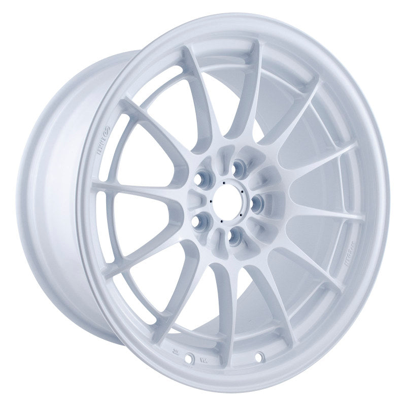 Enkei NT03+M 18x9.5 Vanquish White Wheel with 5x114.3 Bolt Pattern and +40mm Offset