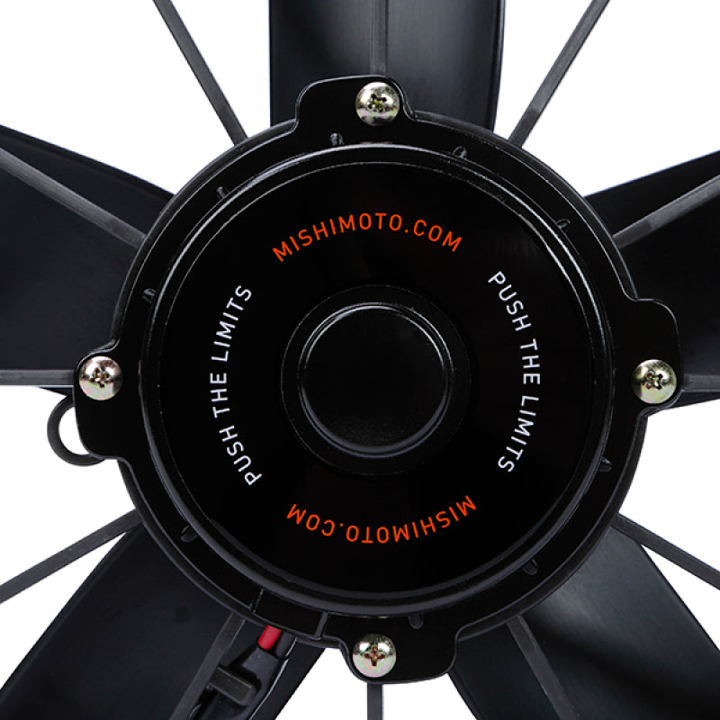 Mishimoto 11 Inch Race Line High-Flow Electric Fan for Automotive Cooling