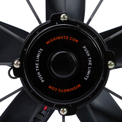 Mishimoto 11 Inch Race Line High-Flow Electric Fan for Automotive Cooling