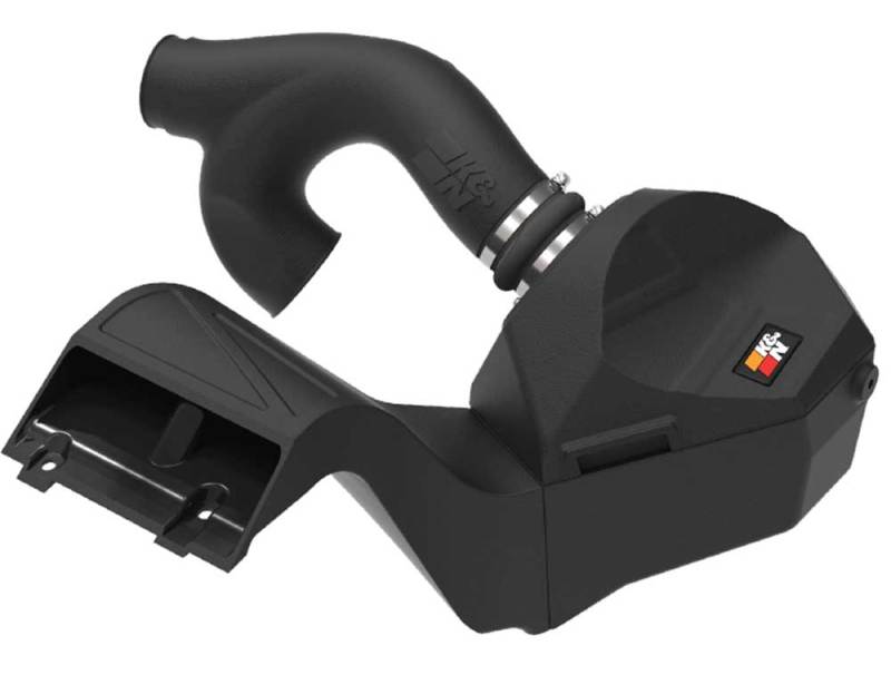 K&N Engineering 63-2617 High-Flow Cold Air Intake System for 2021 Ford F-150 and Expedition with V6-3.5L/2.7L Engines