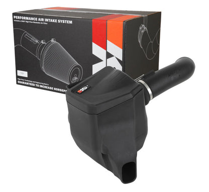 K&N Engineering 63-3119 Cold Air Intake System for 2020 Chevrolet Silverado 2500/3500 HD with V8-6.6L Diesel
