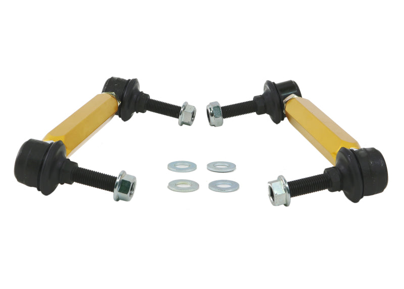 Whiteline Universal Swaybar Link Kit - Heavy Duty Adjustable 10mm Ball Joint (Part No. KLC140-235)