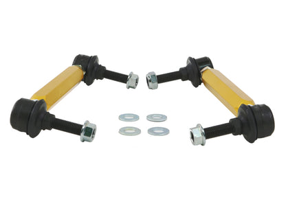 Whiteline Universal Swaybar Link Kit - Heavy Duty Adjustable 10mm Ball Joint (Part No. KLC140-235)