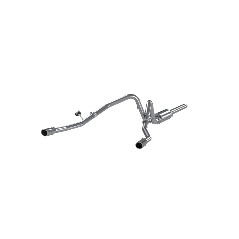 MBRP Armor Lite Series Cat Back Exhaust System for 2004-2008 Ford F-150 4.6/5.4L - Dual Split Rear Exit with 3.5-inch Tips
