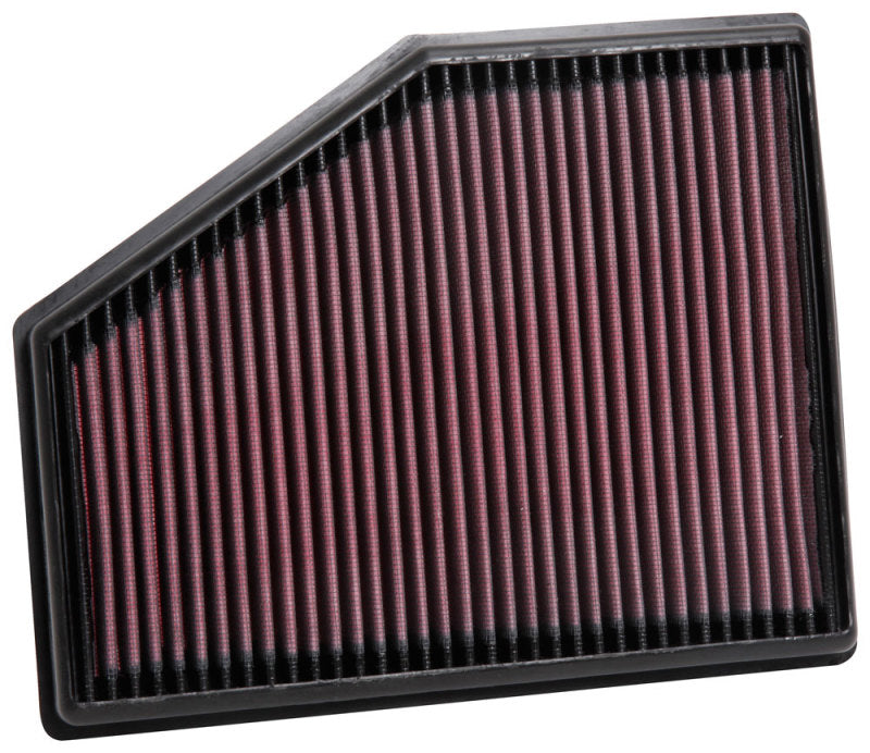 K&N Engineering 33-3079 High-Flow Drop-In Air Filter for BMW 740i and 530i (2015-2018)