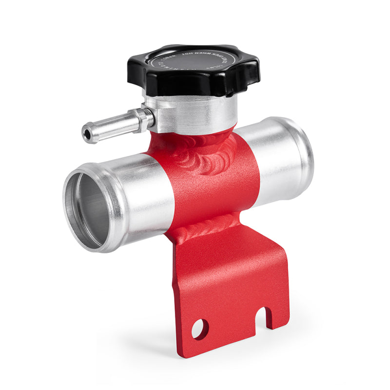 Mishimoto All-Aluminum Coolant Fill Inlet for 2008-2015 Mitsubishi Lancer Evo X - Red