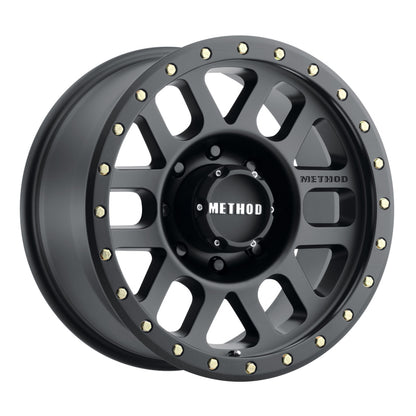Method MR309 Grid 18x9 Black Wheel with 8x180 Bolt Pattern and 0mm Offset