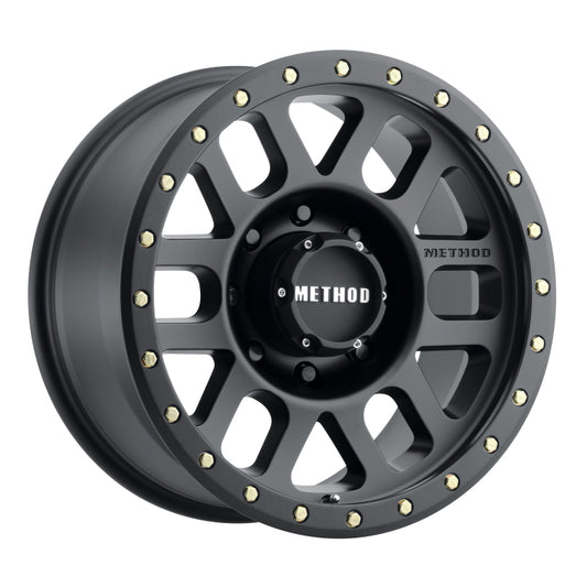 Method MR309 Grid 18x9 Black Wheel with 8x180 Bolt Pattern and 0mm Offset