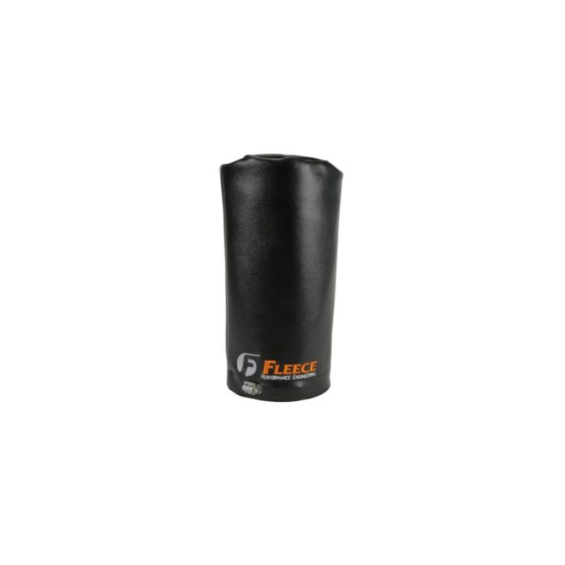 Fleece Performance 7 Inch Straight Cut Stack Cover - Heavy Duty Vinyl with Band Clamp