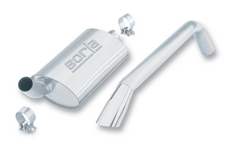 Borla Touring Cat-Back Exhaust System for 1981-1986 Jeep CJ-7 4.2L 6 Cyl. 4WD