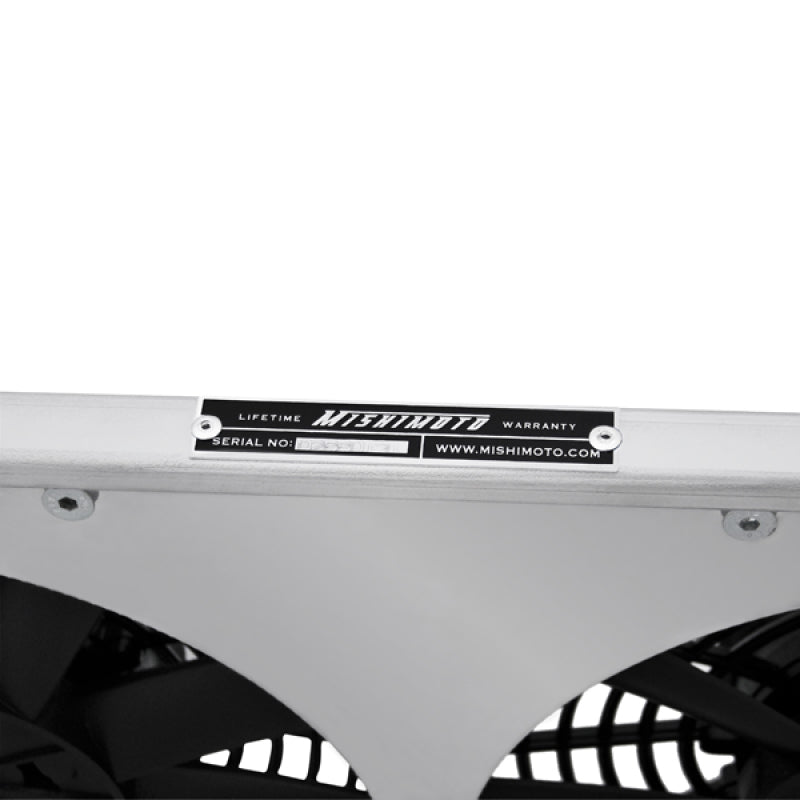Mishimoto 1993-1995 Mazda RX-7 Aluminum Fan Shroud Kit with Dual 12-inch Fans for LS Swap Radiator
