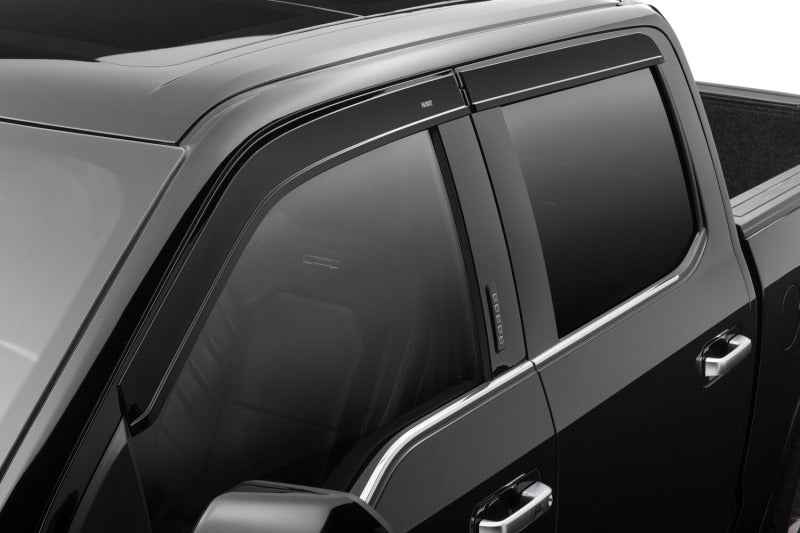 Husky Liners 15-24 Ford F-150 (Incl. Raptor/Lightning) Ventvisor Low Profile (4pc) - Smoke