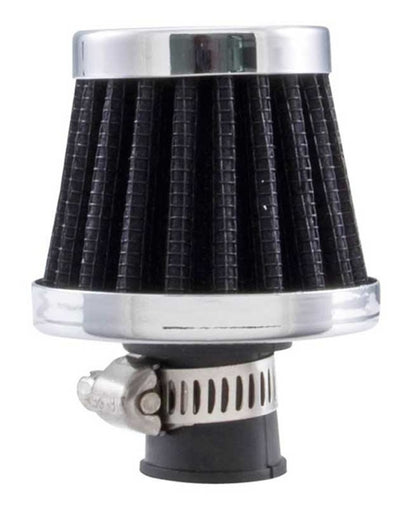 Spectre Breather Filter with 10mm Flange – 2-inch OD, 1-3/4 Inch Height, Black