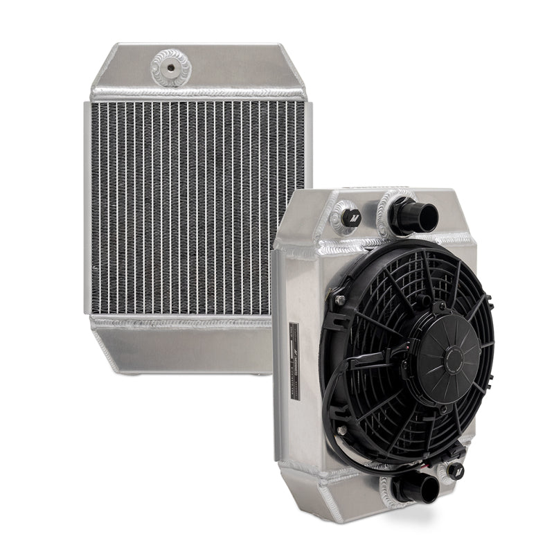 Mishimoto Universal Drag Race Performance Aluminum Radiator - Natural Part MM-RAD-UNI-DRGN