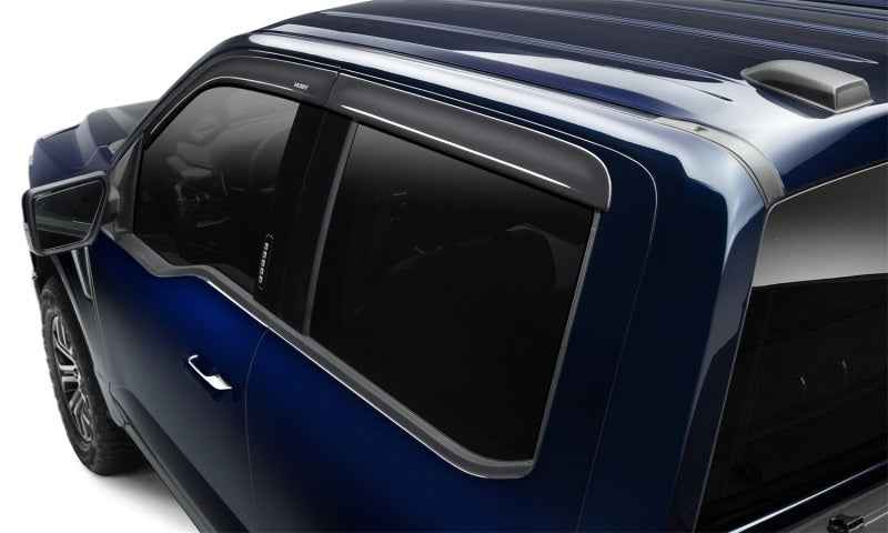 Husky Liners 04-14 Ford F-150 Supercab Ventvisor Low Profile (4pc) - Smoke