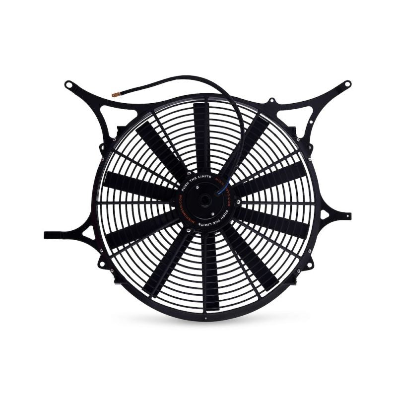 Mishimoto BMW E46 Performance Fan Shroud Kit with 16 Inch High-Flow Electric Fan and Optional Fan Controller