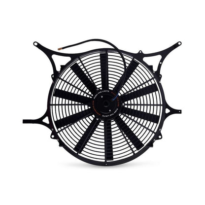 Mishimoto BMW E46 Performance Fan Shroud Kit with 16 Inch High-Flow Electric Fan and Optional Fan Controller