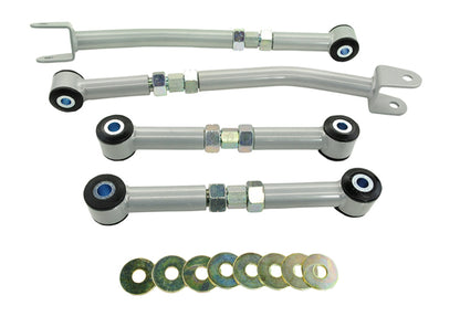 Whiteline KTA124 Rear Lower Control Arms for Subaru Legacy (2005-2008) | Adjustable Camber and Toe