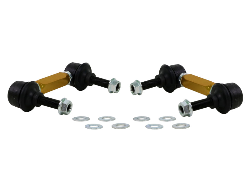 Whiteline KLC141 Adjustable Rear Sway Bar Link Kit for Volkswagen and Nissan Vehicles