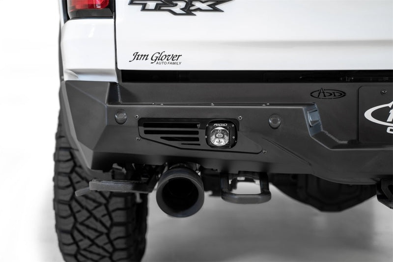 Addictive Desert Designs 2021 Dodge RAM 1500 TRX Bomber Rear Bumper with Cube Light Mounts and Sensor Cutouts