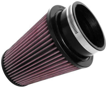 K&N Engineering Universal Clamp-On Air Filter 4-inch Flange, 6-inch Body, 4-inch Top, 7-inch Height - Model RU-4680