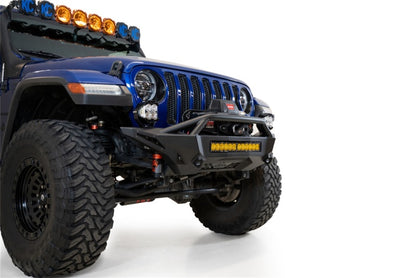 Addictive Desert Designs Stealth Fighter Front Bumper for Jeep JL 2018-2023 with Winch and Light Bar Mounts